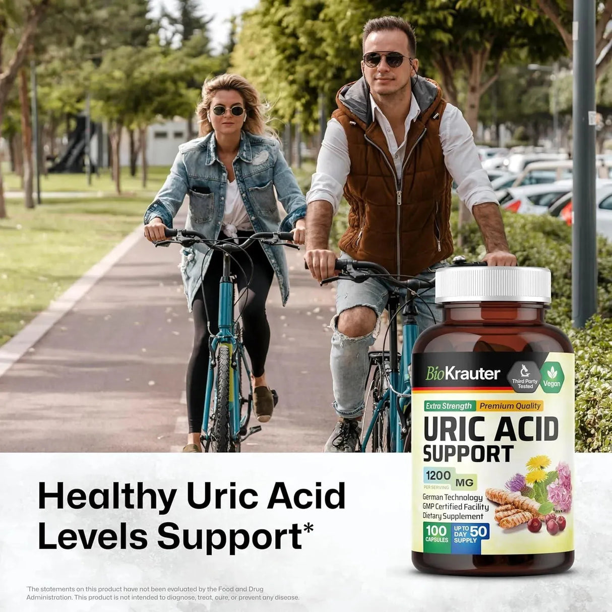 BIOKRAUTER - Bio Krauter Uric Acid Support 100 Capsulas - The Red Vitamin MX - Suplementos Alimenticios - {{ shop.shopifyCountryName }}
