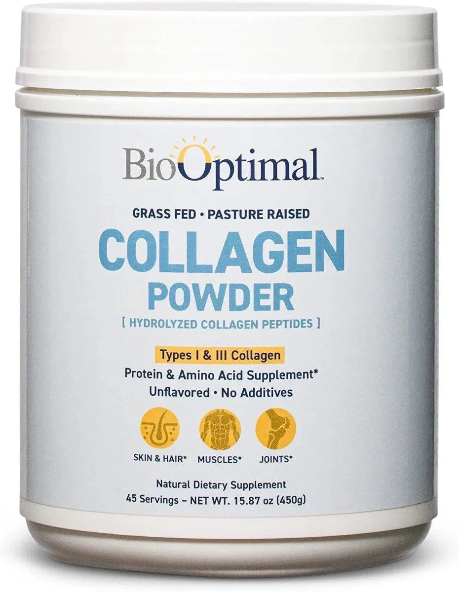 BIOOPTIMAL - BioOptimal Collagen Powder 15.87Oz. - The Red Vitamin MX - Suplementos Alimenticios - {{ shop.shopifyCountryName }}