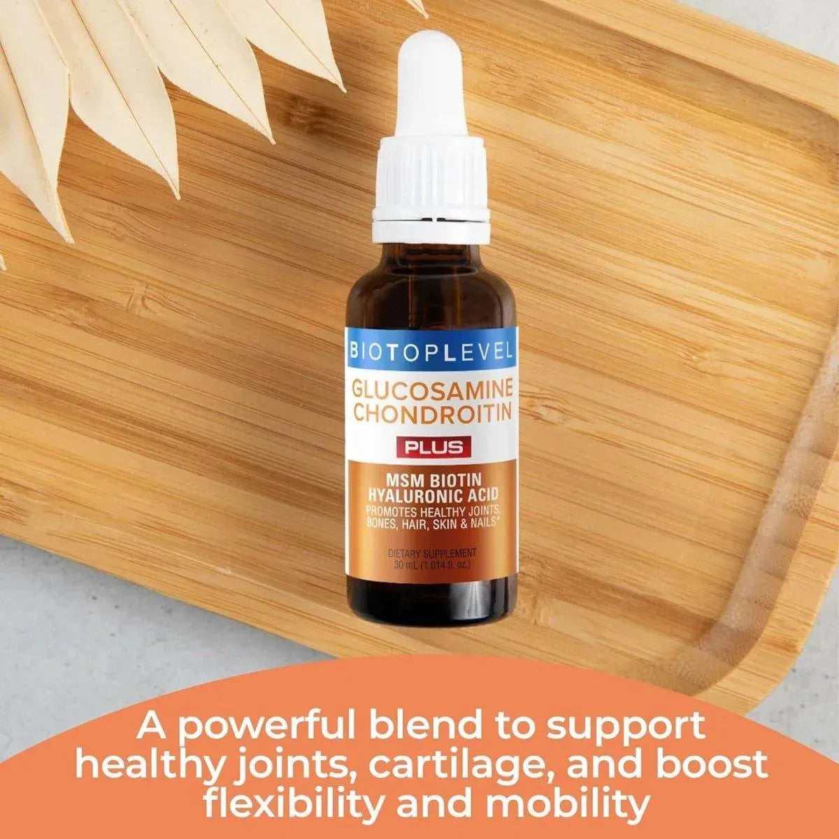 BIOTOPLEVEL - BIOTOPLEVEL Liquid Glucosamine Chondroitin 30Ml. - The Red Vitamin MX - Suplementos Alimenticios - {{ shop.shopifyCountryName }}