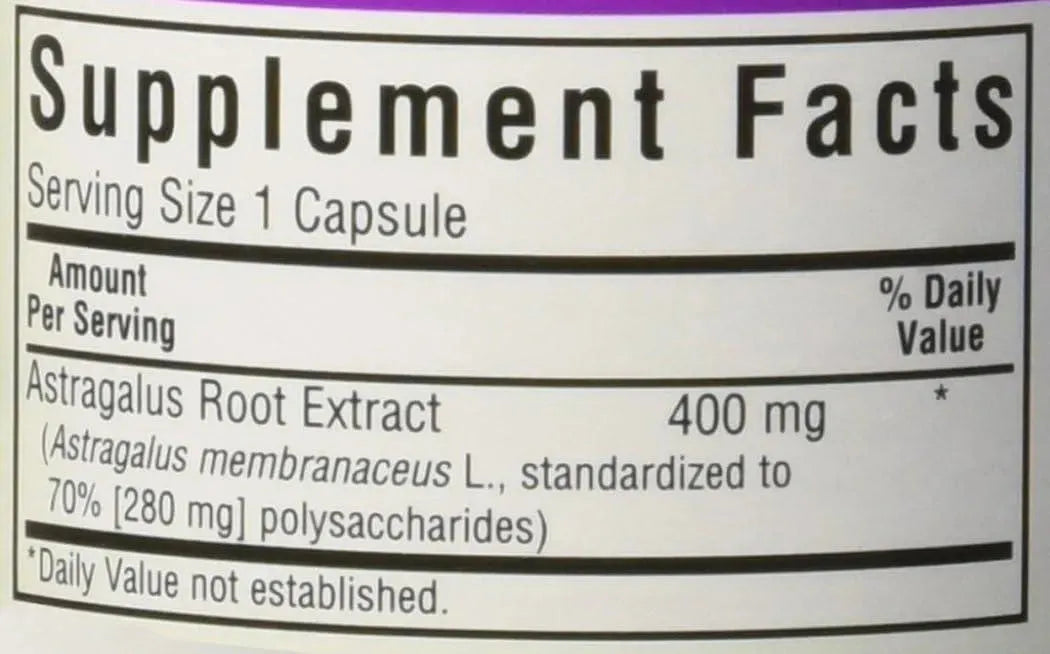 BLUEBONNET NUTRITION - BlueBonnet Astragalus 60 Capsulas - The Red Vitamin MX - Suplementos Alimenticios - {{ shop.shopifyCountryName }}