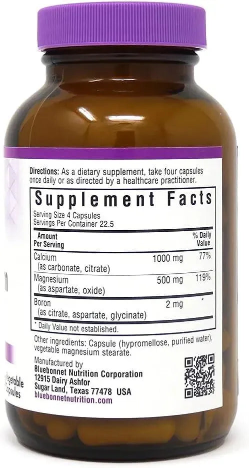 BLUEBONNET NUTRITION - BlueBonnet Calcium Magnesium Plus Boron 90 Capsulas - The Red Vitamin MX - Suplementos Alimenticios - {{ shop.shopifyCountryName }}