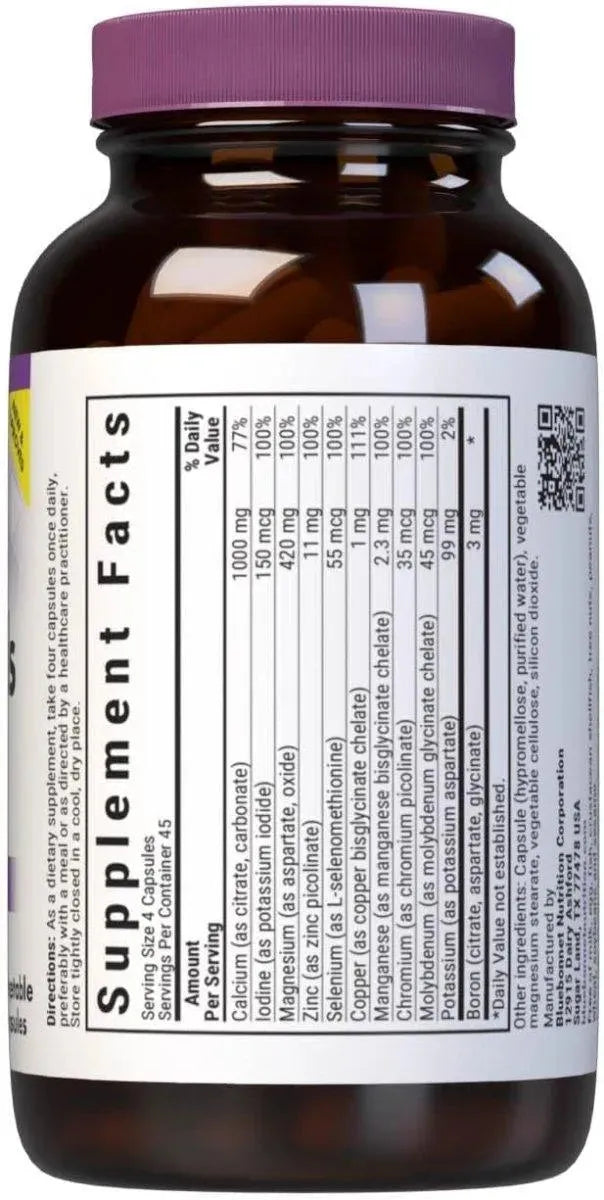 BLUEBONNET NUTRITION - BlueBonnet Multi Minerals Plus Boron 180 Capsulas - The Red Vitamin MX - Suplementos Alimenticios - {{ shop.shopifyCountryName }}