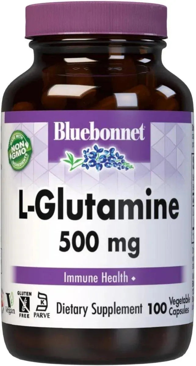 BLUEBONNET NUTRITION - Bluebonnet Nutrition L-Glutamine 500Mg. 100 Capsulas - The Red Vitamin MX - Suplementos Alimenticios - {{ shop.shopifyCountryName }}