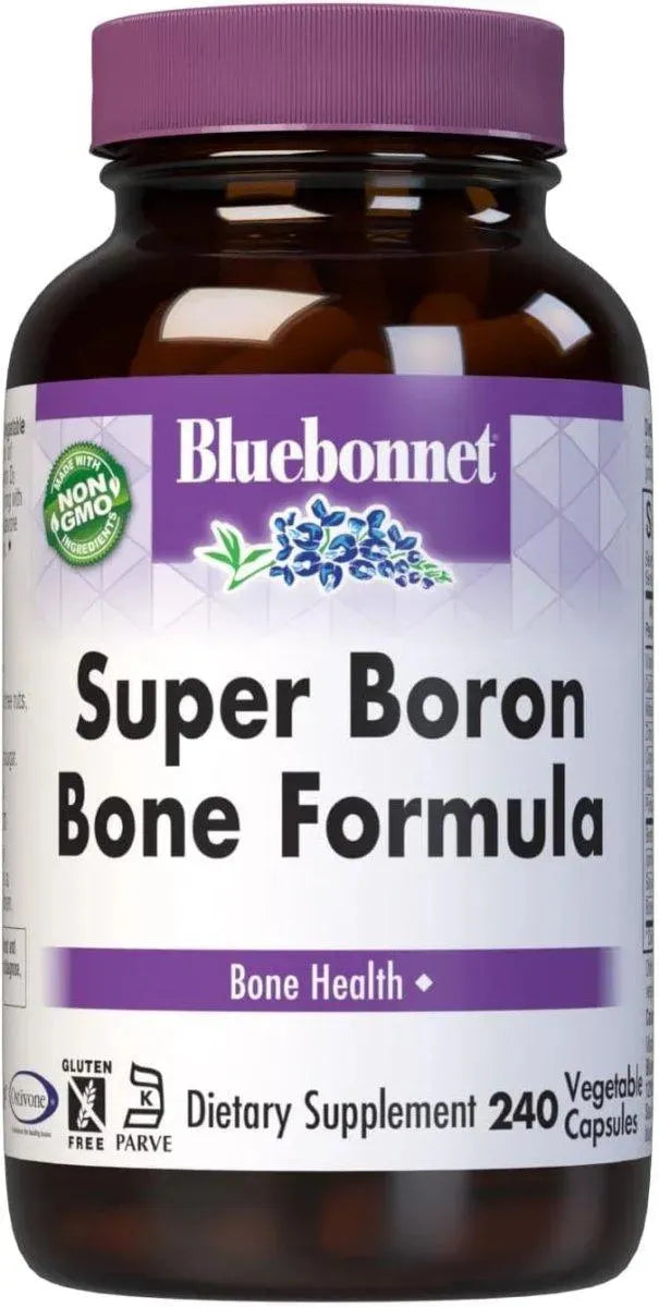 BLUEBONNET NUTRITION - BlueBonnet Super Boron Bone Formula 240 Capsulas - The Red Vitamin MX - Suplementos Alimenticios - {{ shop.shopifyCountryName }}