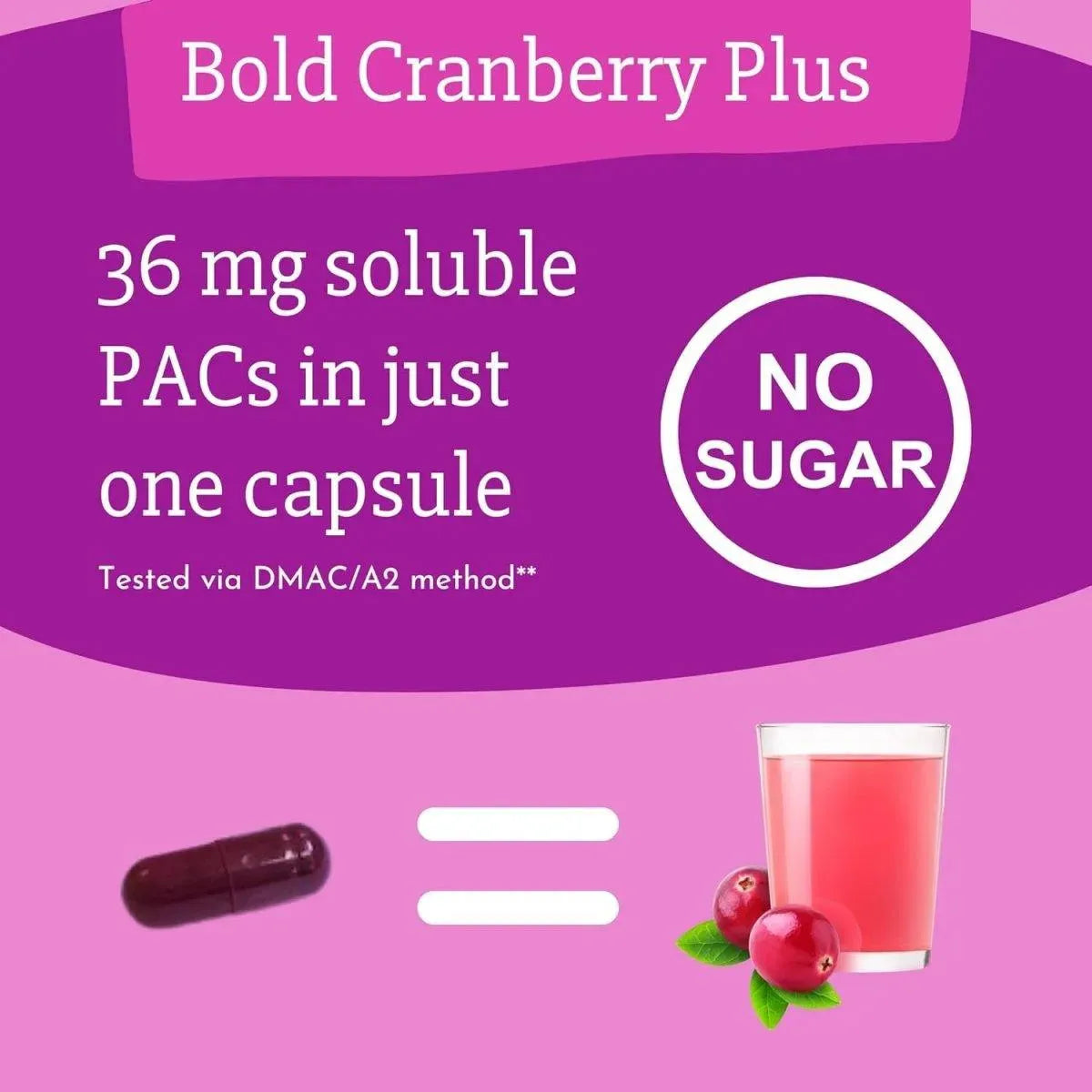 BOLD BOTANICA - Bold Botanica Bold Cranberry Plus 30 Capsulas - The Red Vitamin MX - Suplementos Alimenticios - {{ shop.shopifyCountryName }}
