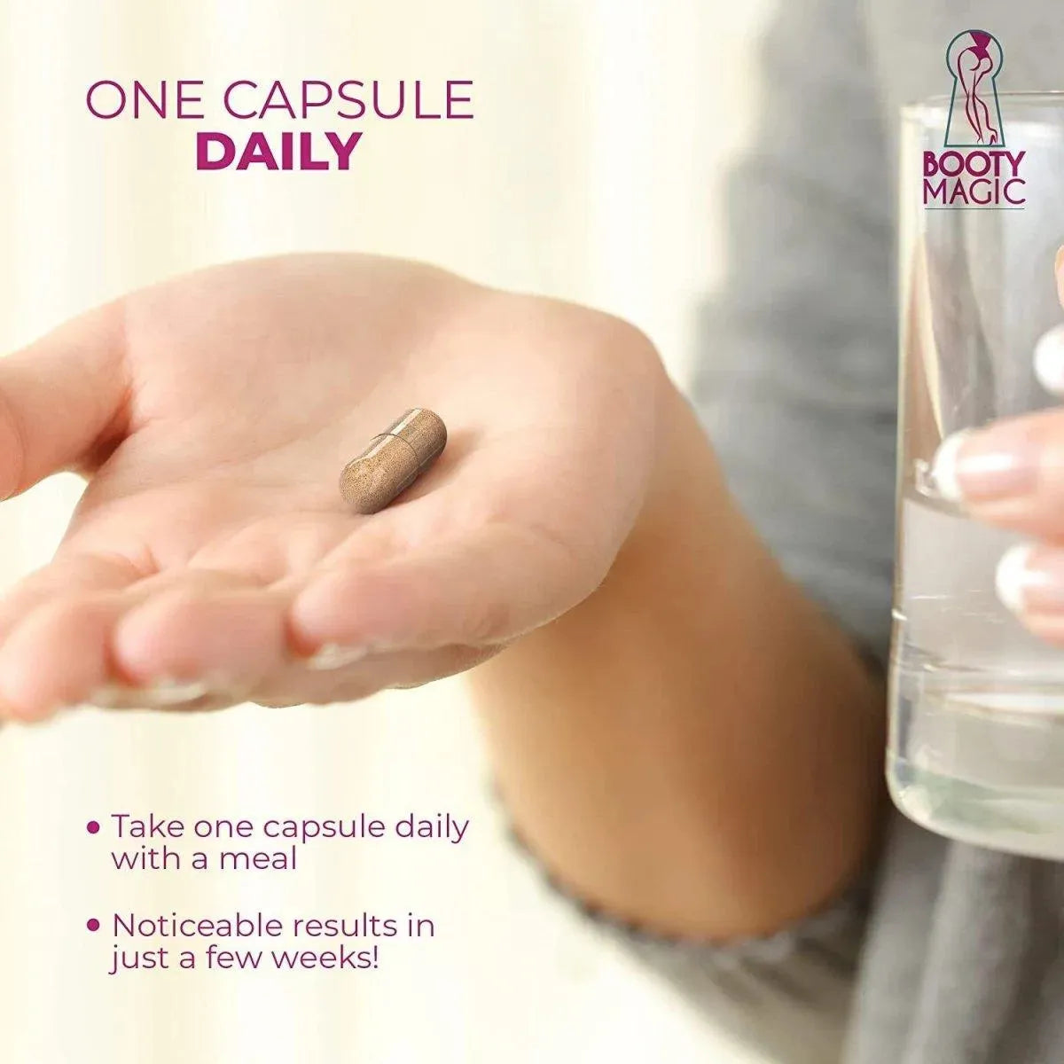 BOOTY MAGIC - Booty Magic Ultra Butt Enhancement 60 Capsulas Suministro Para 2 Meses - The Red Vitamin MX - Suplementos Alimenticios - {{ shop.shopifyCountryName }}