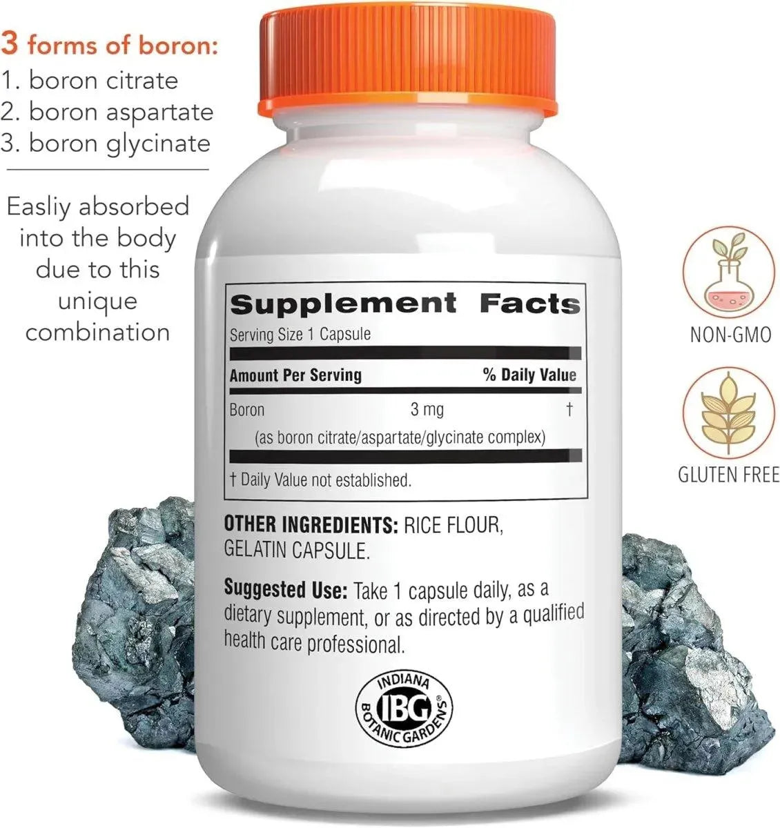 BOTANIC CHOICE - Botanic Choice Super Boron Complex 3 Mg. 90 Capsulas 2 Pack - The Red Vitamin MX - Suplementos Alimenticios - {{ shop.shopifyCountryName }}