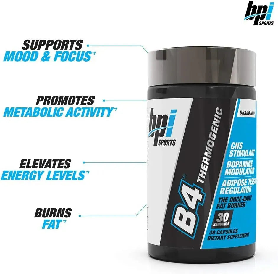 BPI SPORTS - BPI Sports B4 Extra-Strength Fat Burner 30 Capsulas - The Red Vitamin MX - Suplementos Alimenticios - {{ shop.shopifyCountryName }}