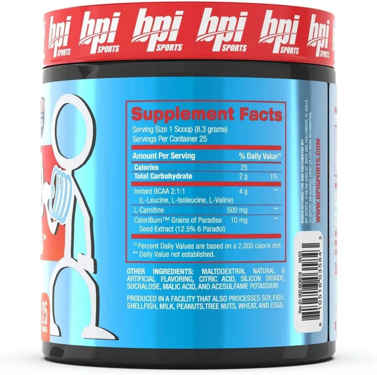 BPI SPORTS - BPI Sports Best BCAA Shredded Powder 207.5Gr. - The Red Vitamin MX - Suplementos Alimenticios - {{ shop.shopifyCountryName }}