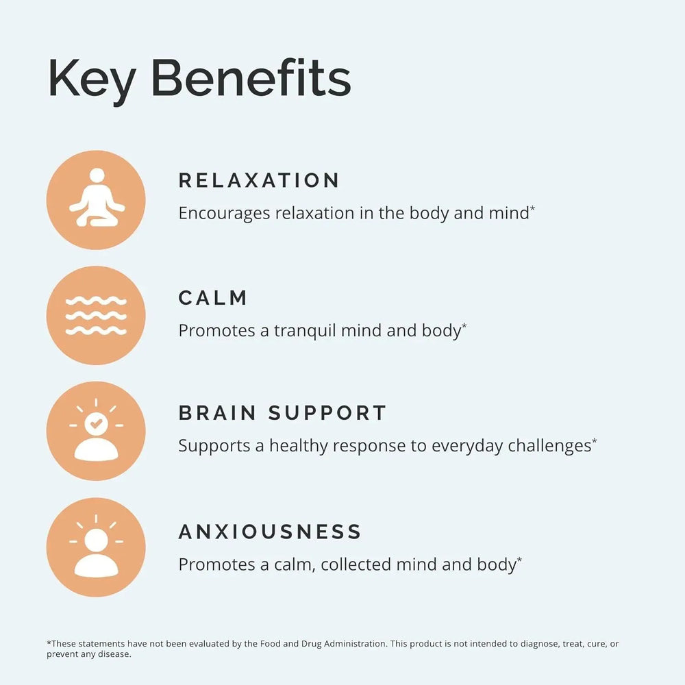 BRAIN MD - Dr Amen BrainMD GABA Calming Support 90 Capsulas - The Red Vitamin MX - Suplementos Alimenticios - {{ shop.shopifyCountryName }}