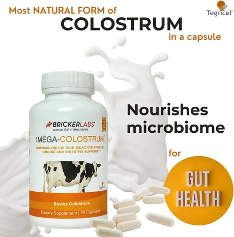 BRICKER LABS - Bricker Labs Mega-Colostrum 1000Mg. 90 Capsulas - The Red Vitamin MX - Suplementos Alimenticios - {{ shop.shopifyCountryName }}