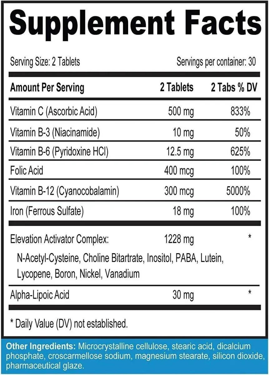 BRL SPORTS NUTRITION - BRL Sports Nutrition Altitude Boost High Altitude Training 60 Tabletas - The Red Vitamin MX - Suplementos Alimenticios - {{ shop.shopifyCountryName }}