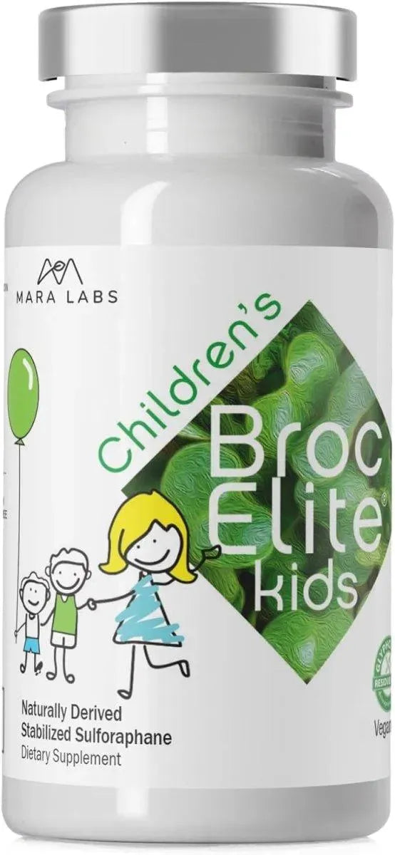 BROCELITE - BrocElite Kids Naturally Stabilized Sulforaphane Extract - The Red Vitamin MX - Suplementos Alimenticios - {{ shop.shopifyCountryName }}