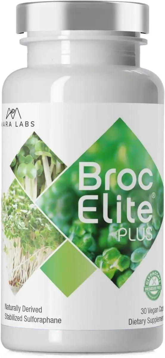 BROCELITE - BrocElite Plus Broccoli Supplement Stabilized Sulforaphane Extract - The Red Vitamin MX - Suplementos Alimenticios - {{ shop.shopifyCountryName }}