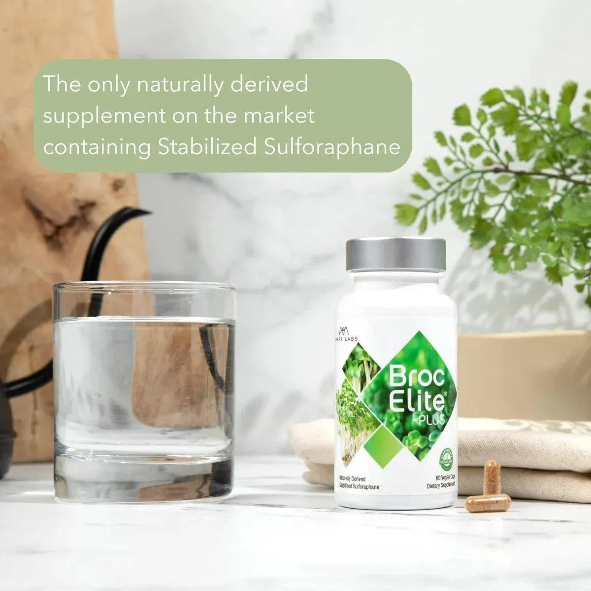 BROCELITE - BrocElite Plus Broccoli Supplement Stabilized Sulforaphane Extract - The Red Vitamin MX - Suplementos Alimenticios - {{ shop.shopifyCountryName }}