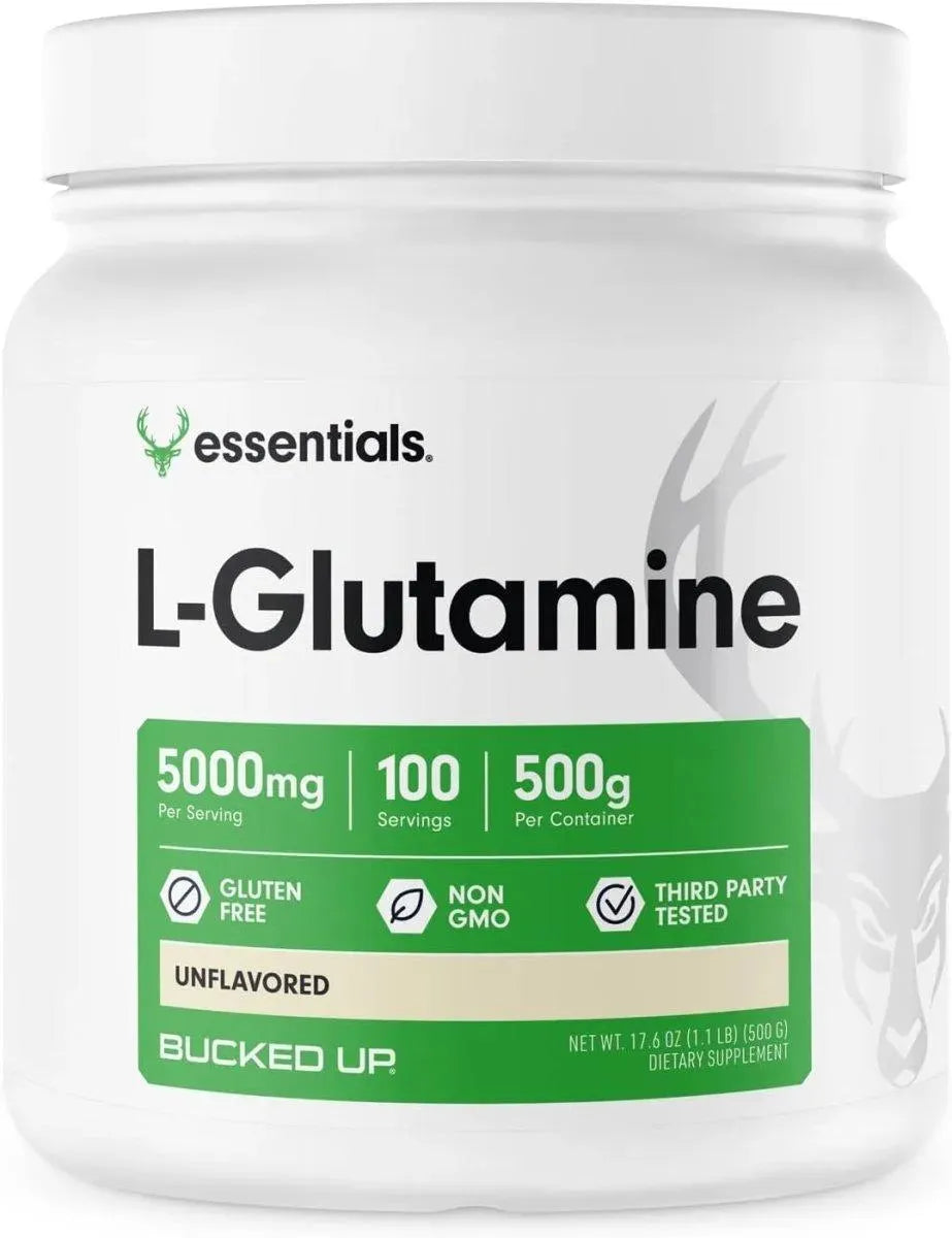 BUCKED UP - Bucked Up L-Glutamine Powder 100 Servicios 500Gr. - The Red Vitamin MX - Suplementos Alimenticios - {{ shop.shopifyCountryName }}