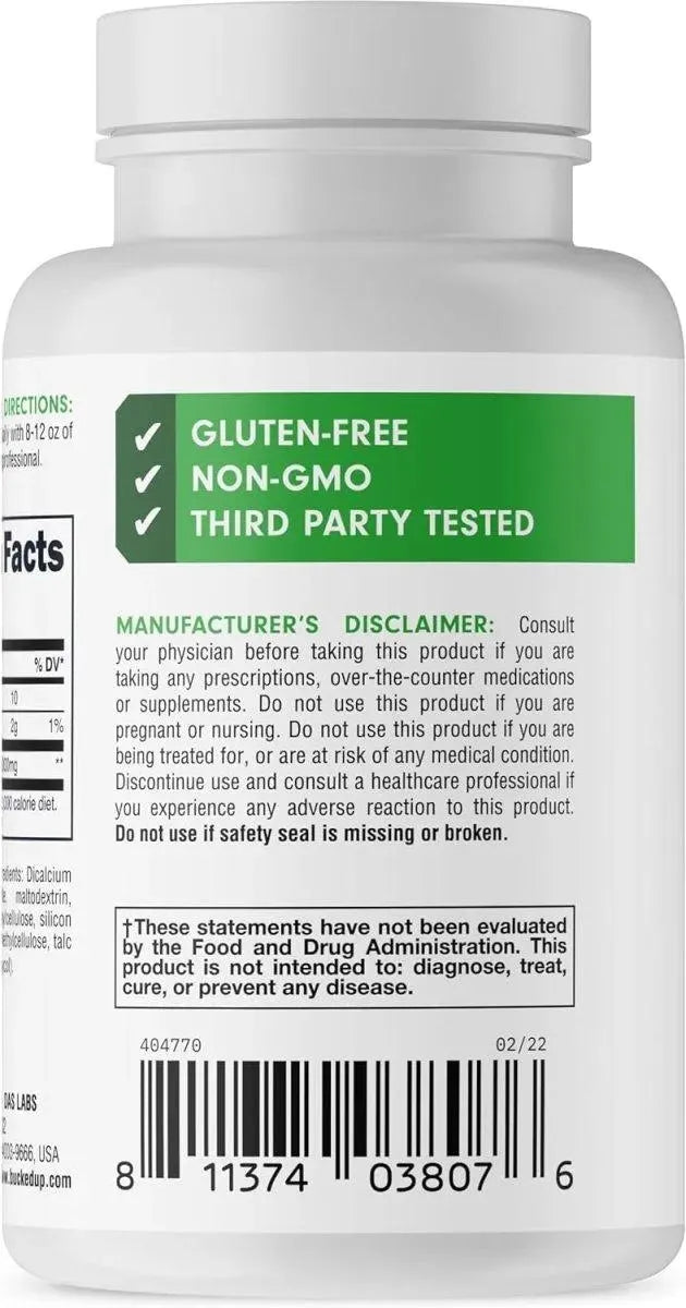 BUCKED UP - Bucked Up MSM 2000Mg. 180 Tabletas - The Red Vitamin MX - Suplementos Alimenticios - {{ shop.shopifyCountryName }}