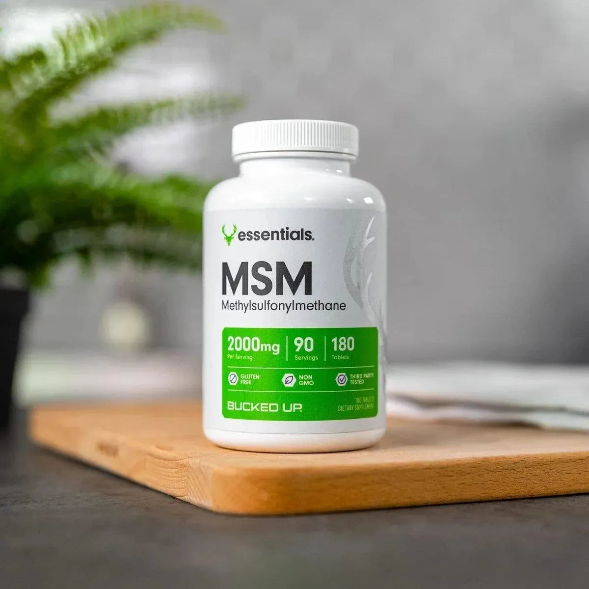 BUCKED UP - Bucked Up MSM 2000Mg. 180 Tabletas - The Red Vitamin MX - Suplementos Alimenticios - {{ shop.shopifyCountryName }}