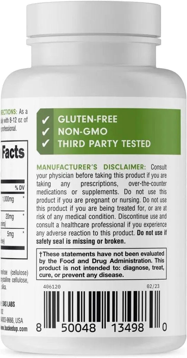 BUCKED UP - Bucked Up Tongkat Ali 1000Mg. 60 Capsulas - The Red Vitamin MX - Suplementos Alimenticios - {{ shop.shopifyCountryName }}