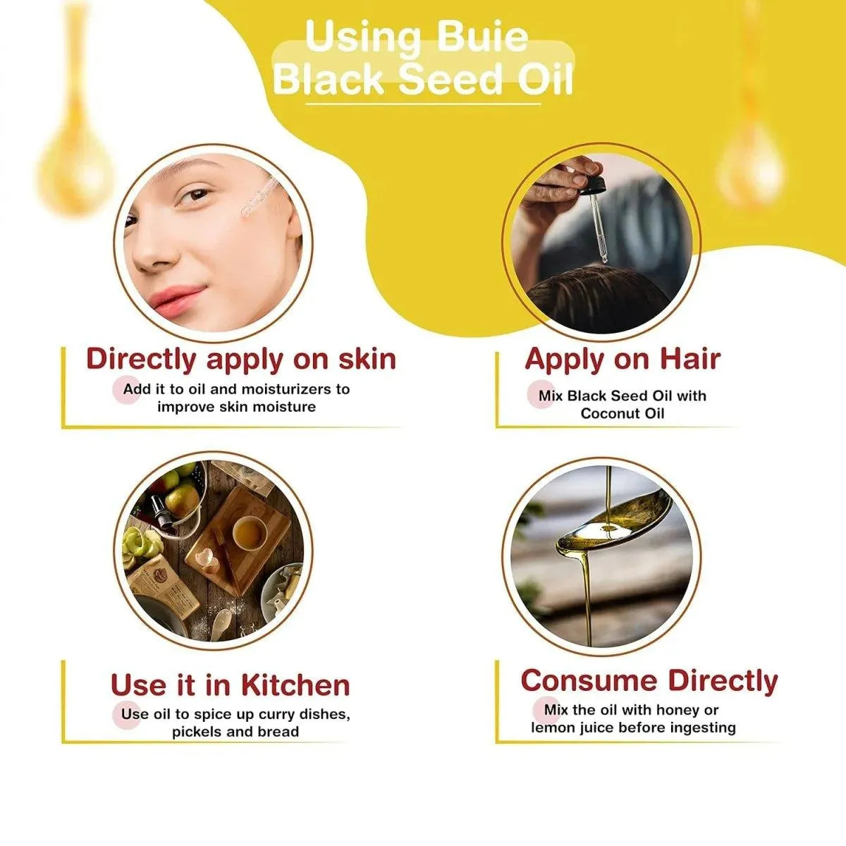 BUIE - BUIE Black Seed Oil 8 Fl.Oz. 2 Pack - The Red Vitamin MX - Suplementos Alimenticios - {{ shop.shopifyCountryName }}