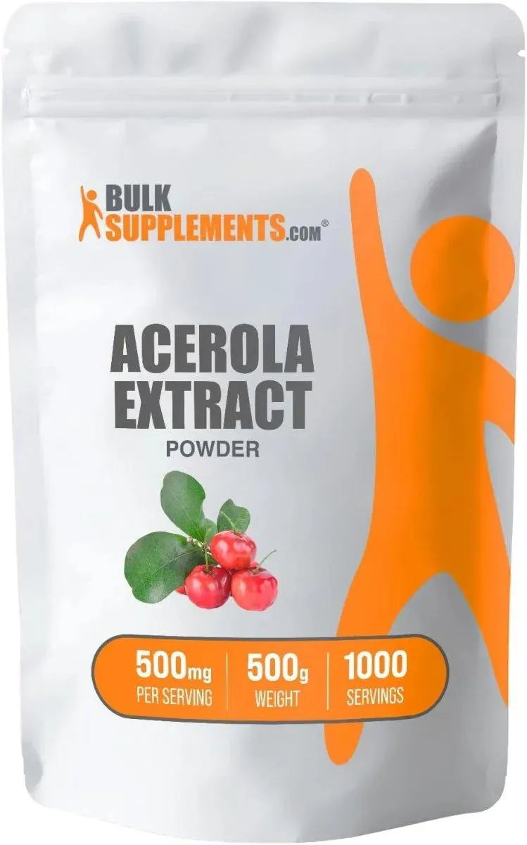 BULK SUPPLEMENTS - Bulk Supplements Acerola Cherry Extract Powder 500Gr. - The Red Vitamin MX - Suplementos Alimenticios - {{ shop.shopifyCountryName }}