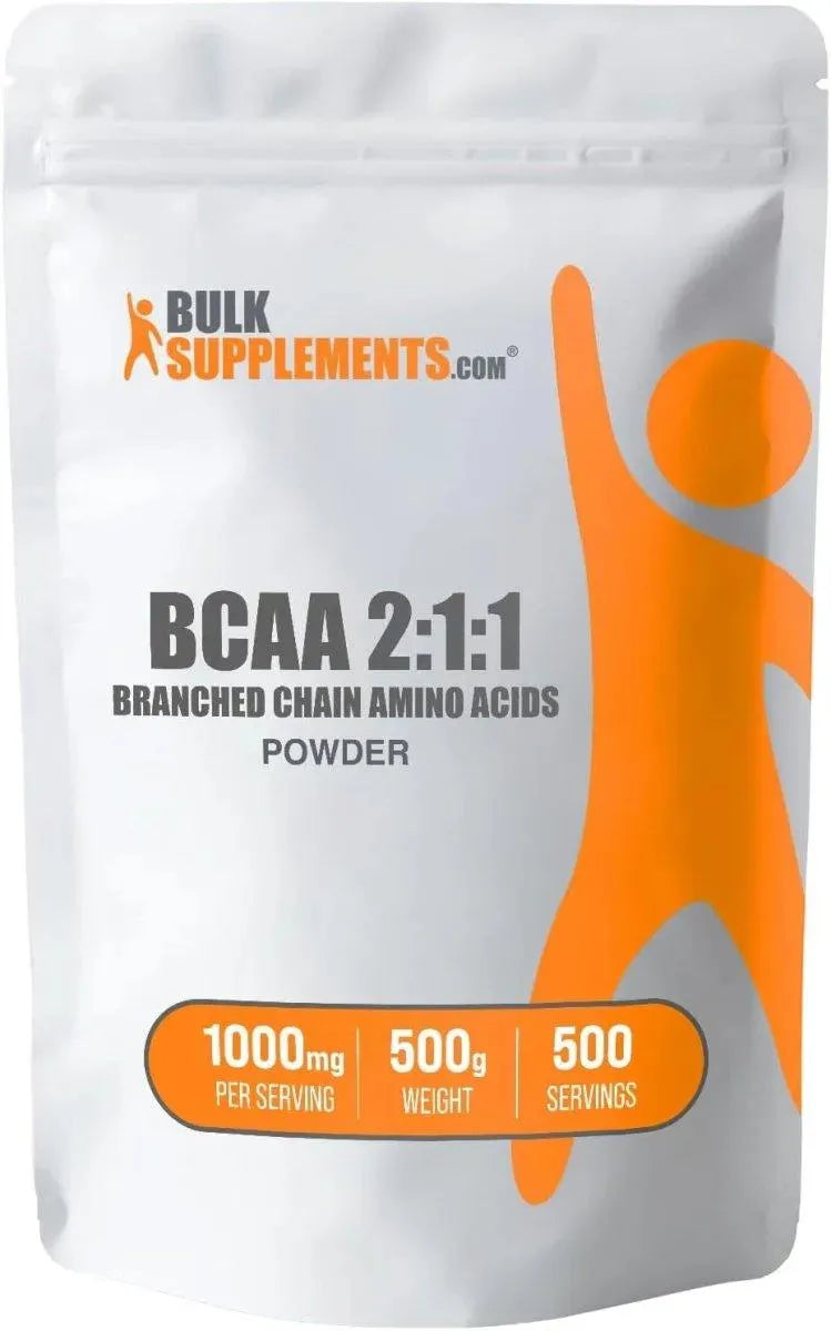 BULK SUPPLEMENTS - Bulk Supplements BCAA 2:1:1 Powder 500Gr. - The Red Vitamin MX - Suplementos Alimenticios - {{ shop.shopifyCountryName }}