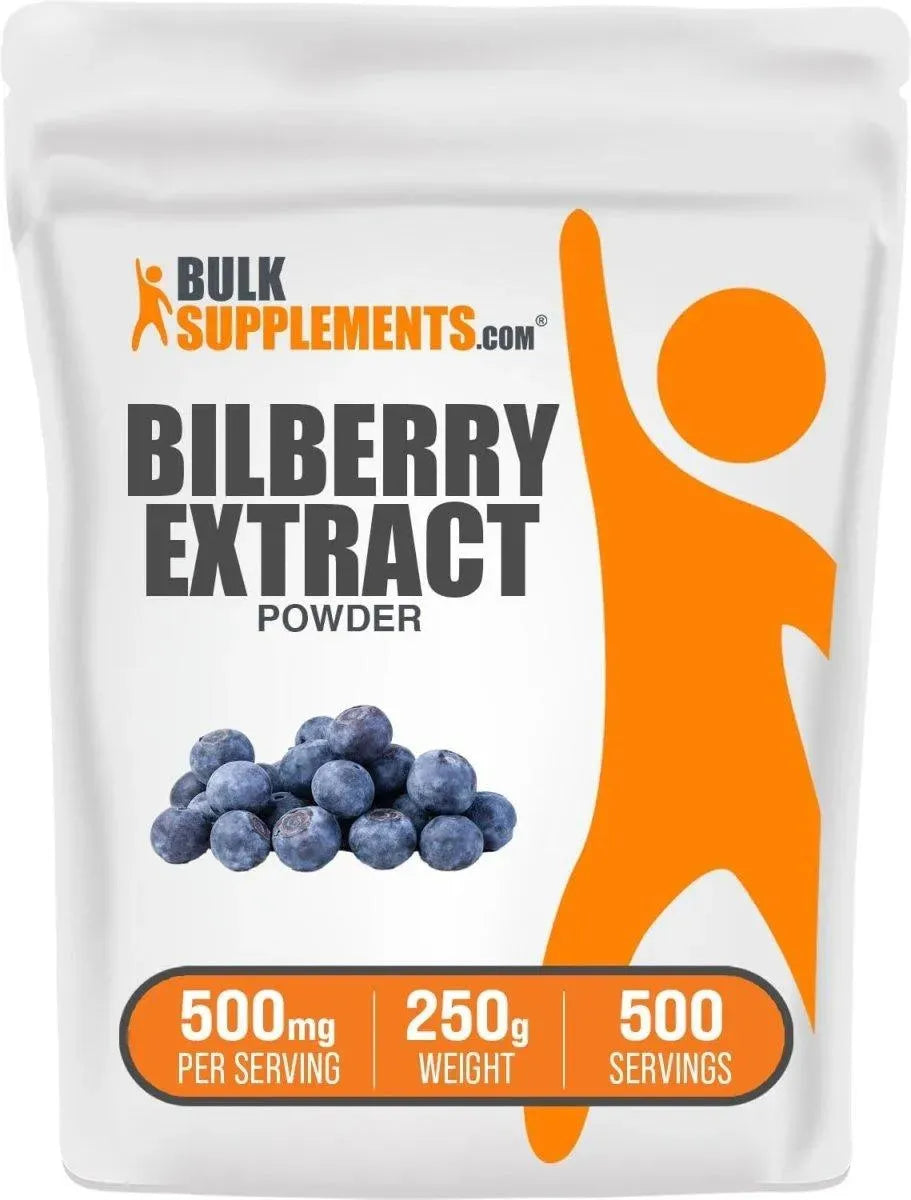 BULK SUPPLEMENTS - Bulk Supplements Bilberry Extract Powder 250Gr. - The Red Vitamin MX - Suplementos Alimenticios - {{ shop.shopifyCountryName }}