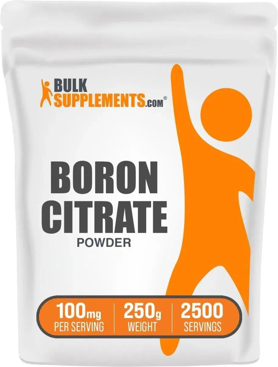 BULK SUPPLEMENTS - Bulk Supplements Boron Citrate Powder 250Gr. - The Red Vitamin MX - Suplementos Alimenticios - {{ shop.shopifyCountryName }}