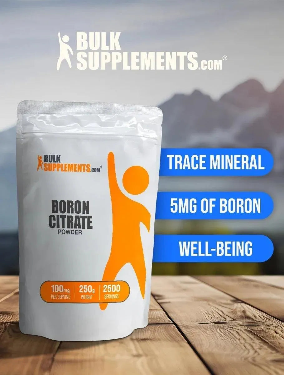 BULK SUPPLEMENTS - Bulk Supplements Boron Citrate Powder 250Gr. - The Red Vitamin MX - Suplementos Alimenticios - {{ shop.shopifyCountryName }}