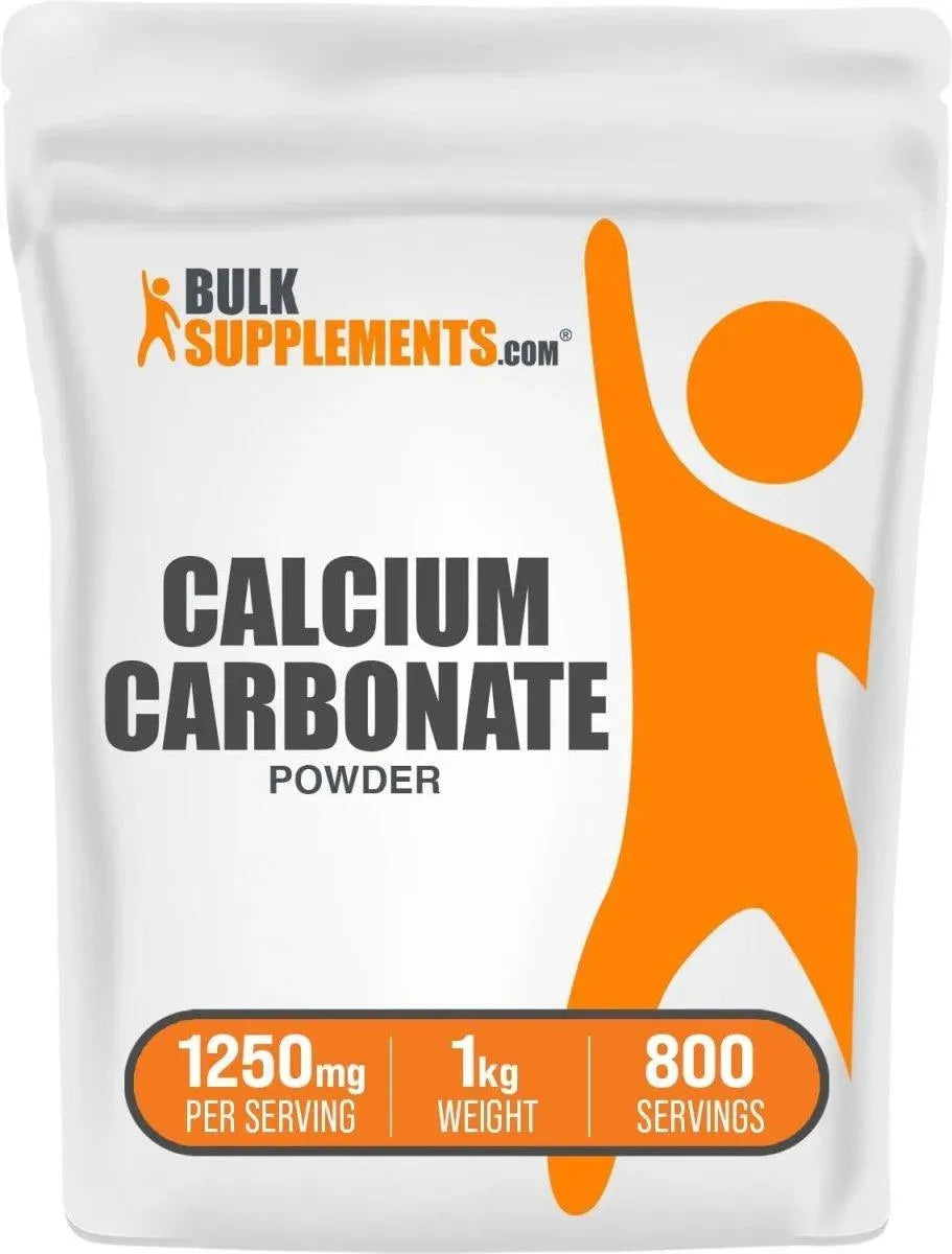 BULK SUPPLEMENTS - Bulk Supplements Calcium Carbonate Powder 1Kg. - The Red Vitamin MX - Suplementos Alimenticios - {{ shop.shopifyCountryName }}