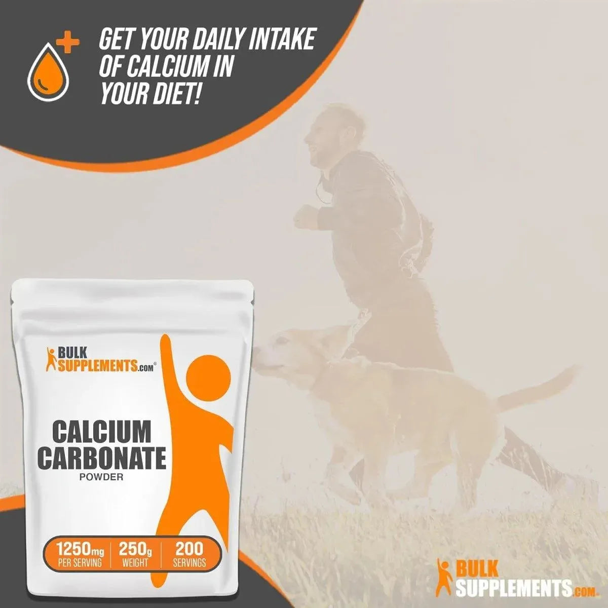 BULK SUPPLEMENTS - Bulk Supplements Calcium Carbonate Powder 250Gr. - The Red Vitamin MX - Suplementos Alimenticios - {{ shop.shopifyCountryName }}