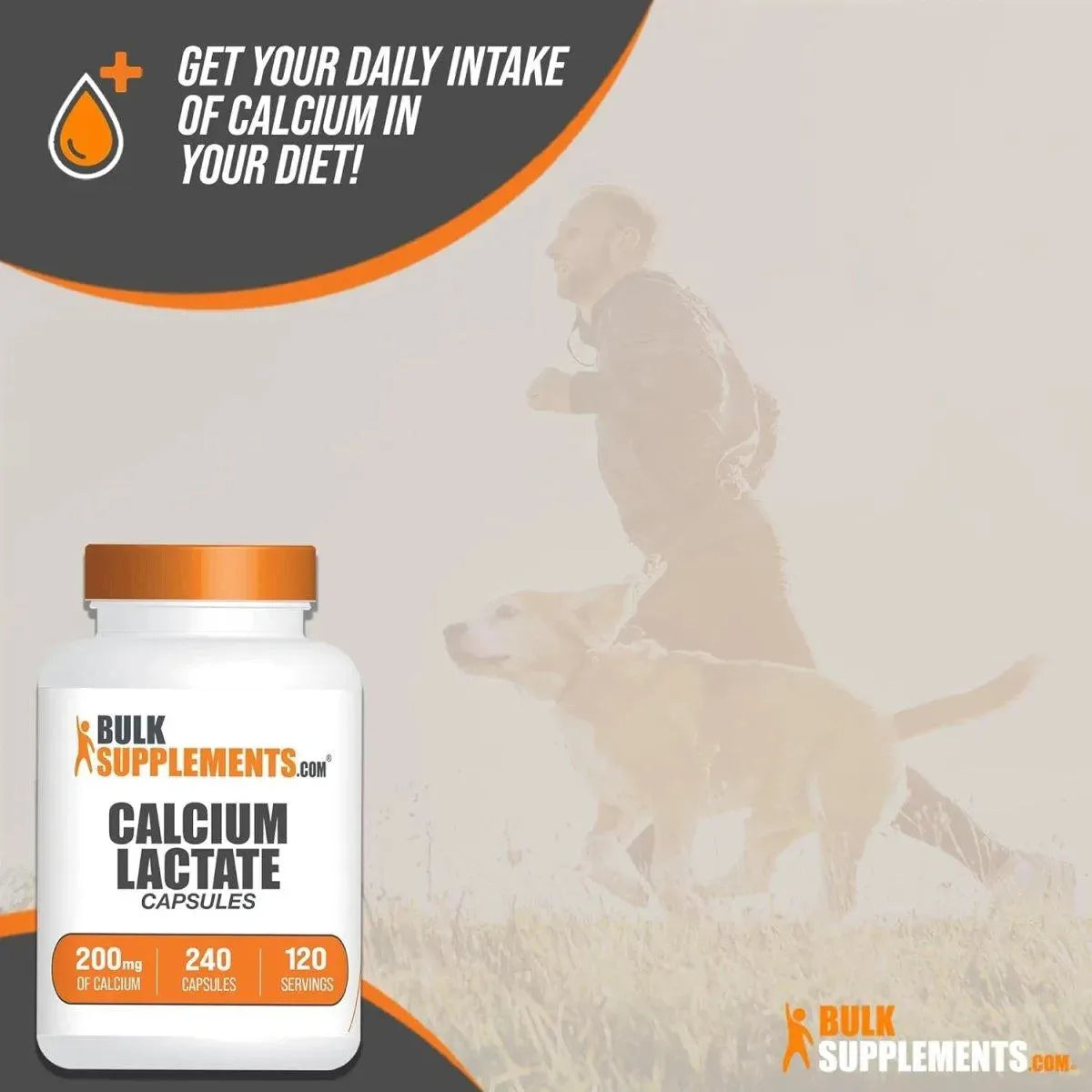 BULK SUPPLEMENTS - Bulk Supplements Calcium Lactate 240 Capsulas - The Red Vitamin MX - Suplementos Alimenticios - {{ shop.shopifyCountryName }}