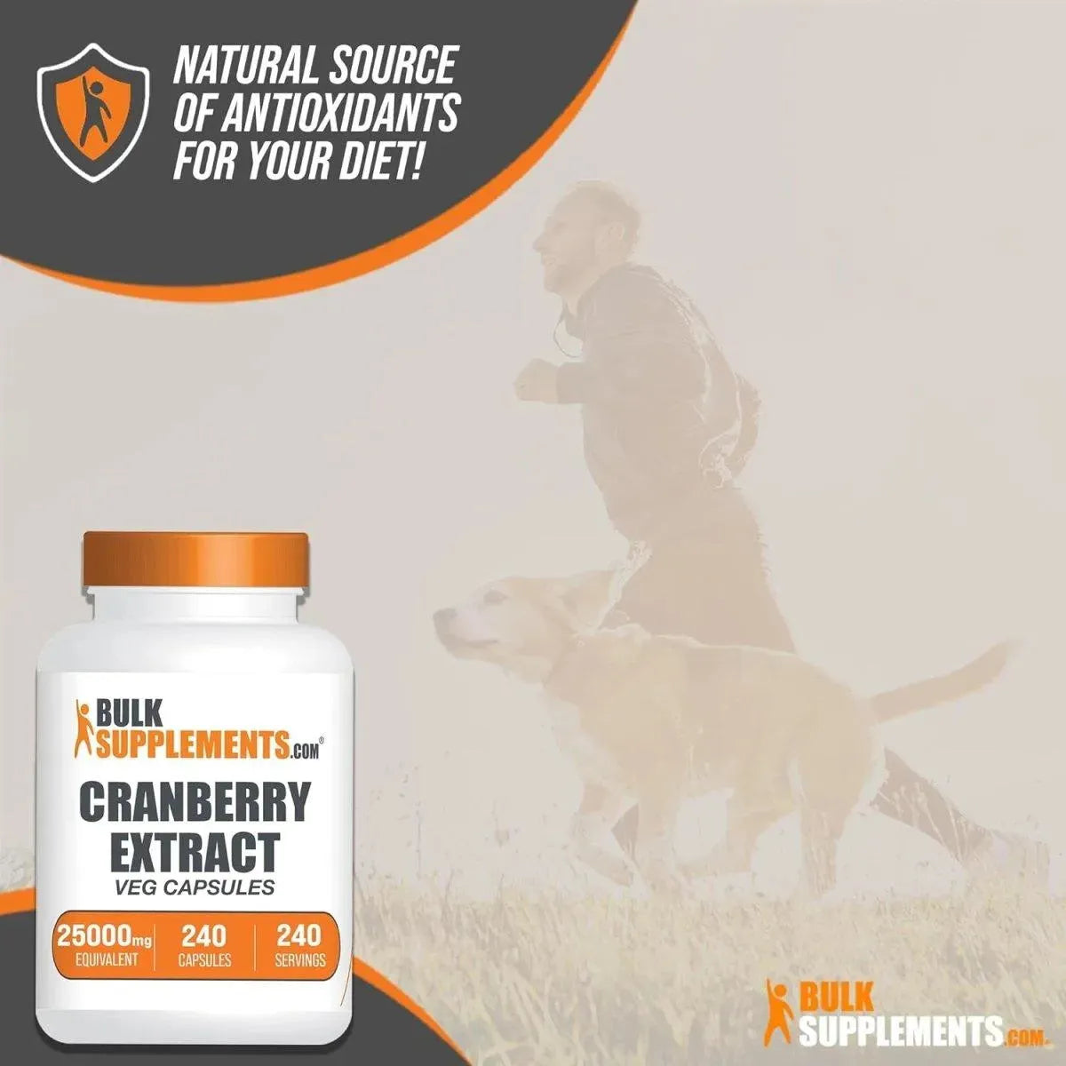 BULK SUPPLEMENTS - Bulk Supplements Cranberry Extract 240 Capsulas - The Red Vitamin MX - Suplementos Alimenticios - {{ shop.shopifyCountryName }}