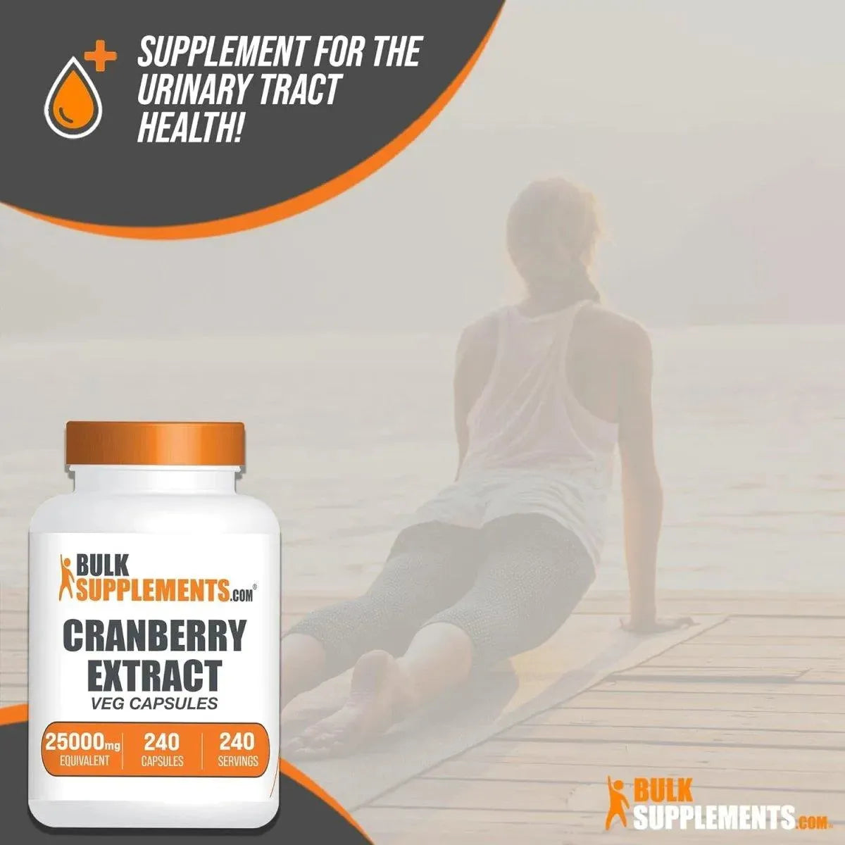 BULK SUPPLEMENTS - Bulk Supplements Cranberry Extract 240 Capsulas - The Red Vitamin MX - Suplementos Alimenticios - {{ shop.shopifyCountryName }}