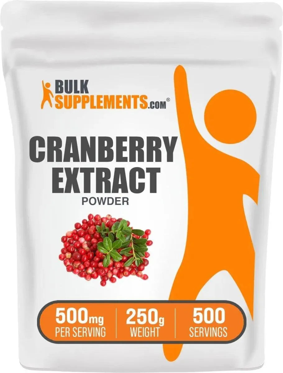BULK SUPPLEMENTS - Bulk Supplements Cranberry Extract Powder 250Gr. - The Red Vitamin MX - Suplementos Alimenticios - {{ shop.shopifyCountryName }}