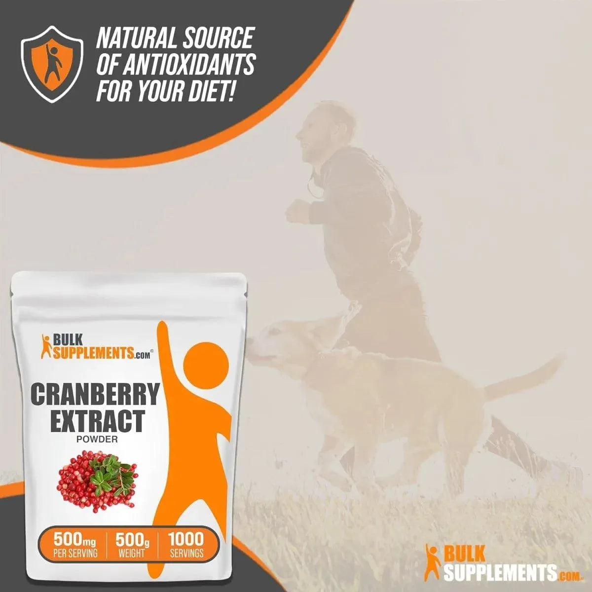 BULK SUPPLEMENTS - Bulk Supplements Cranberry Extract Powder 500Gr. - The Red Vitamin MX - Suplementos Alimenticios - {{ shop.shopifyCountryName }}