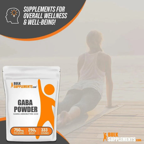 BULK SUPPLEMENTS - Bulk Supplements Gamma Aminobutyric Acid Powder 250Gr. - The Red Vitamin MX - Suplementos Alimenticios - {{ shop.shopifyCountryName }}