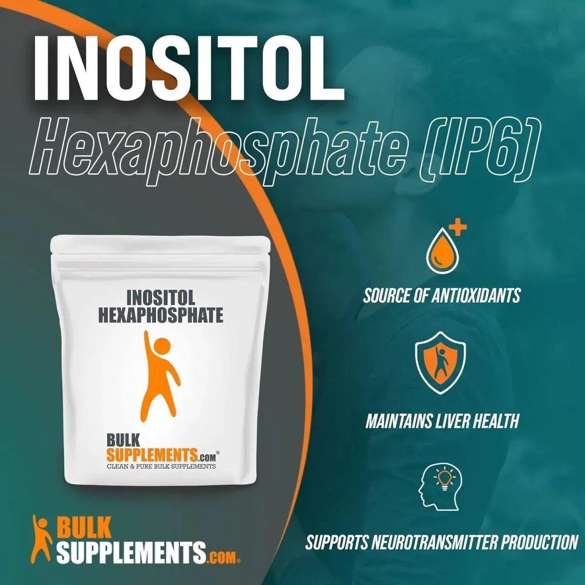 BULK SUPPLEMENTS - Bulk Supplements IP6 Powder Inositol Hexaphosphate 500Gr. - The Red Vitamin MX - Suplementos Alimenticios - {{ shop.shopifyCountryName }}