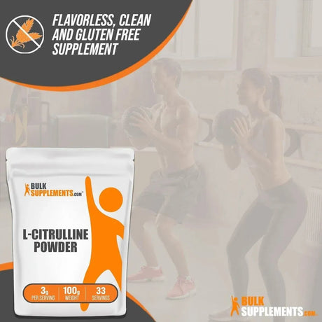 BULK SUPPLEMENTS - Bulk Supplements L-Citrulline Powder 100Gr. - The Red Vitamin MX - Suplementos Alimenticios - {{ shop.shopifyCountryName }}