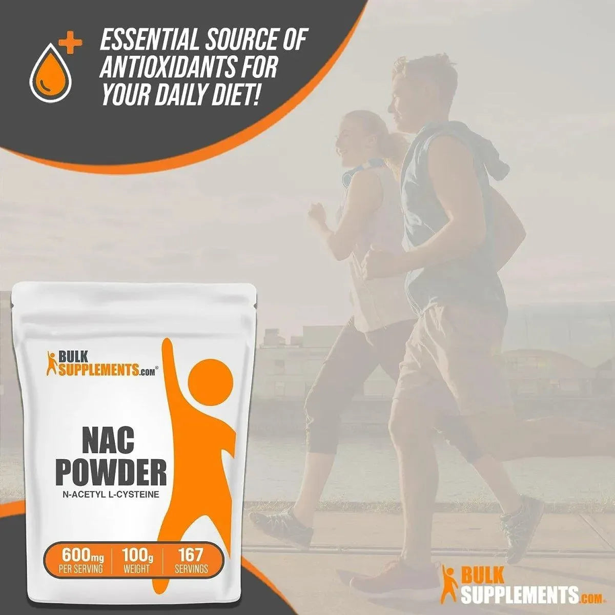 BULK SUPPLEMENTS - Bulk Supplements NAC Powder 100Gr. - The Red Vitamin MX - Suplementos Alimenticios - {{ shop.shopifyCountryName }}