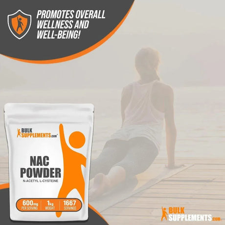 BULK SUPPLEMENTS - Bulk Supplements NAC Powder 1Kg. - The Red Vitamin MX - Suplementos Alimenticios - {{ shop.shopifyCountryName }}