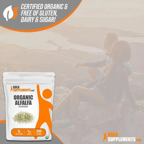 BULK SUPPLEMENTS - Bulk Supplements Organic Alfalfa Grass Powder 1 Kg. - The Red Vitamin MX - Suplementos Alimenticios - {{ shop.shopifyCountryName }}