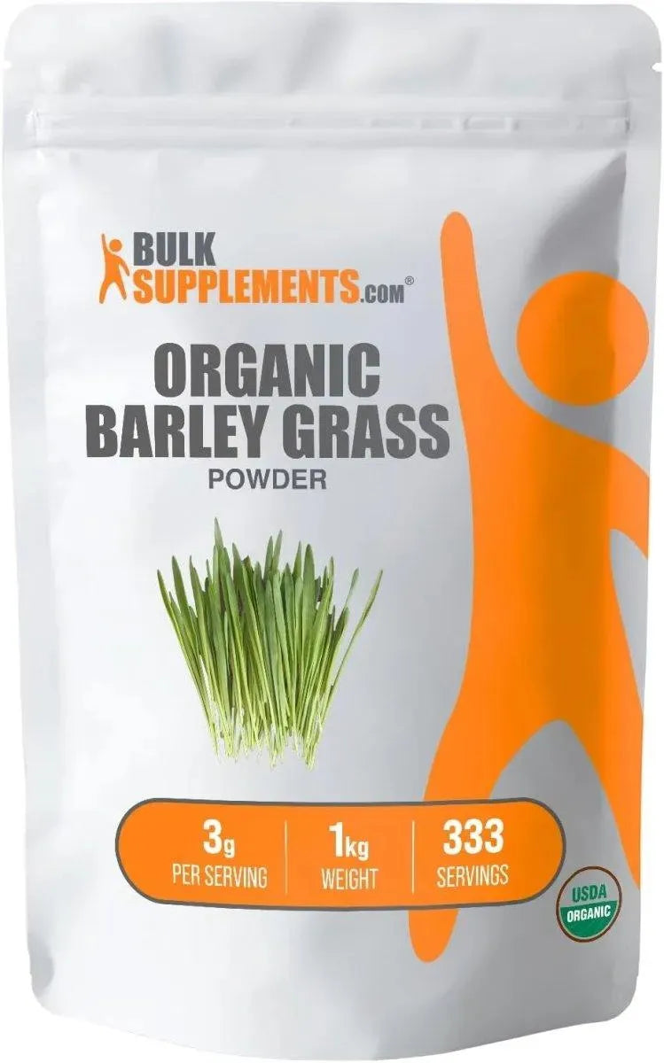 BULK SUPPLEMENTS - Bulk Supplements Organic Barley Grass Powder 1 Kg. - The Red Vitamin MX - Suplementos Alimenticios - {{ shop.shopifyCountryName }}