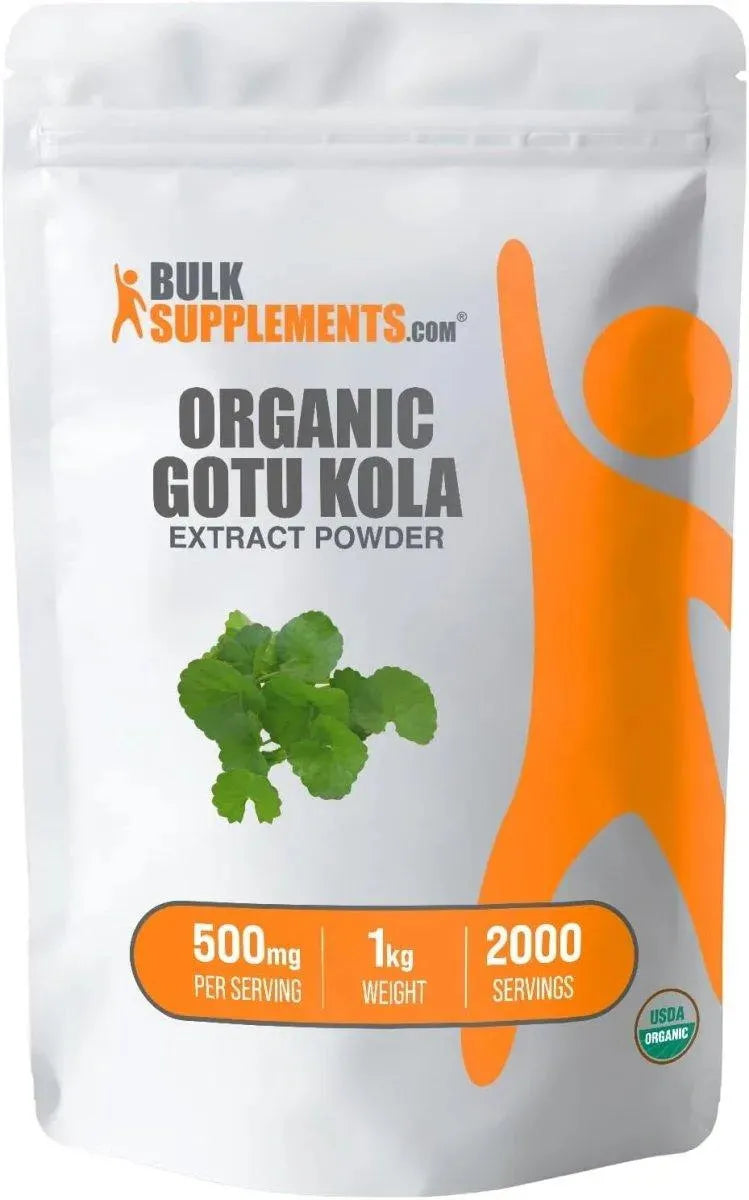 BULK SUPPLEMENTS - Bulk Supplements Organic Gotu Kola Extract Powder 1 Kg. - The Red Vitamin MX - Suplementos Alimenticios - {{ shop.shopifyCountryName }}
