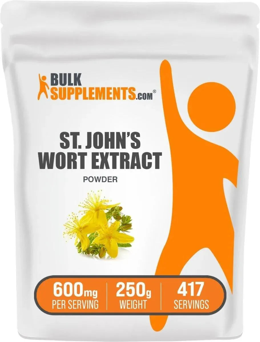 BULK SUPPLEMENTS - Bulk Supplements St. John's Wort Extract 250Gr. - The Red Vitamin MX - Suplementos Alimenticios - {{ shop.shopifyCountryName }}
