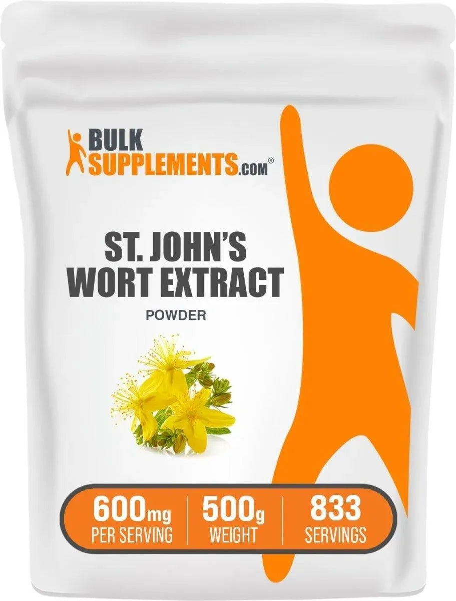 BULK SUPPLEMENTS - Bulk Supplements St. John's Wort Extract 500Gr. - The Red Vitamin MX - Suplementos Alimenticios - {{ shop.shopifyCountryName }}