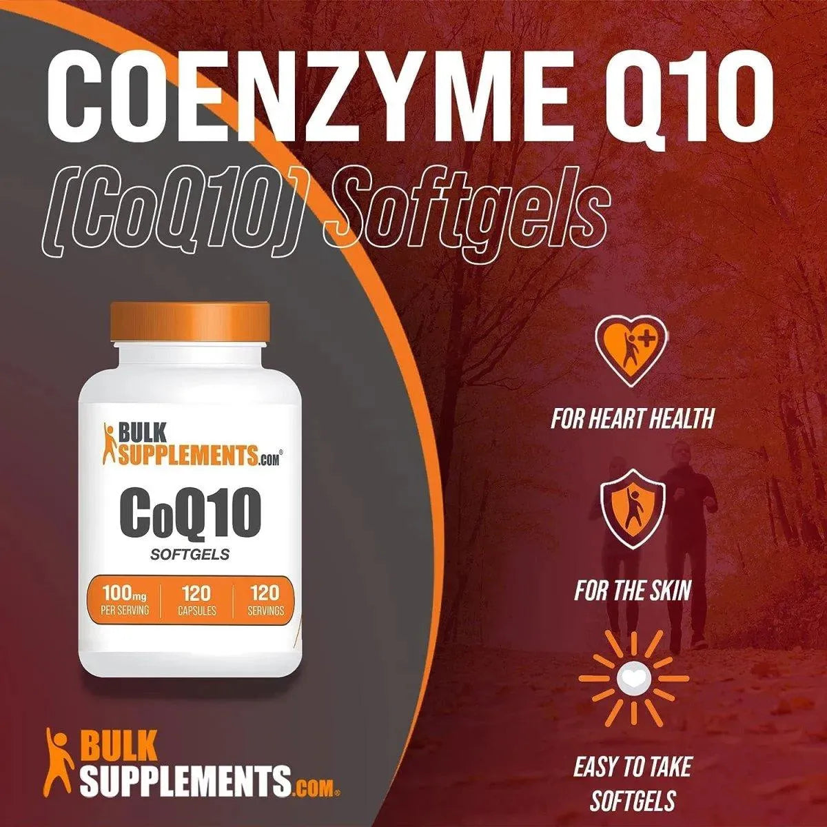 BULK SUPPLEMENTS - BULKSUPPLEMENTS CoQ10 100Mg. 120 Capsulas - The Red Vitamin MX - Suplementos Alimenticios - {{ shop.shopifyCountryName }}