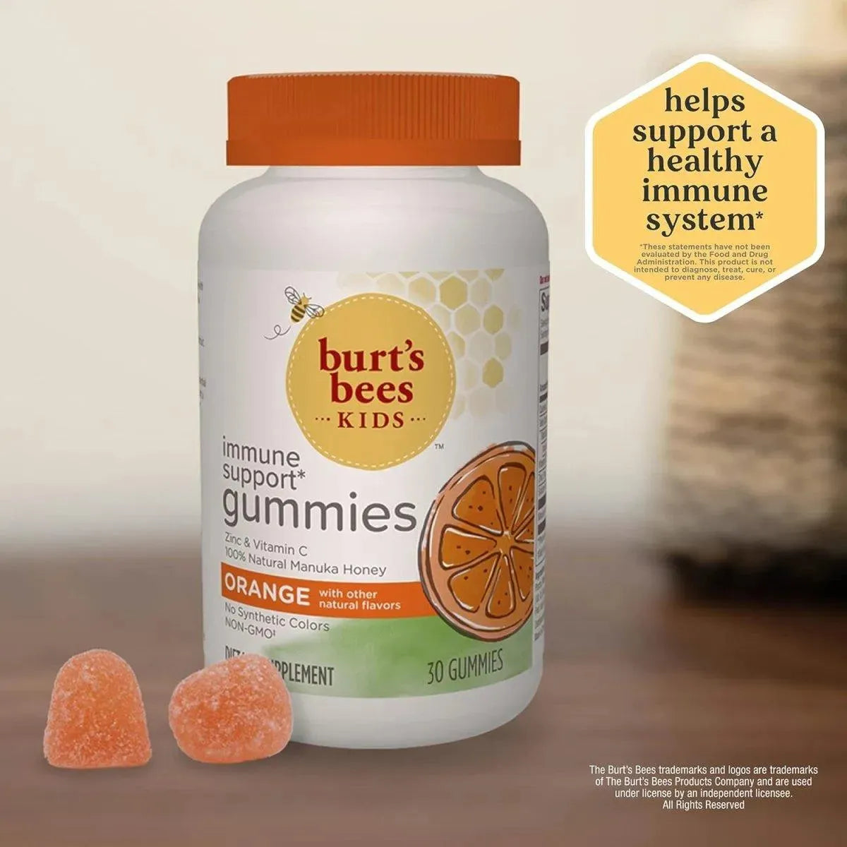 BURT'S BEES - Burt's Bees Kids Immune Support Gummies 30 Gomitas - The Red Vitamin MX - Suplementos Alimenticios - {{ shop.shopifyCountryName }}