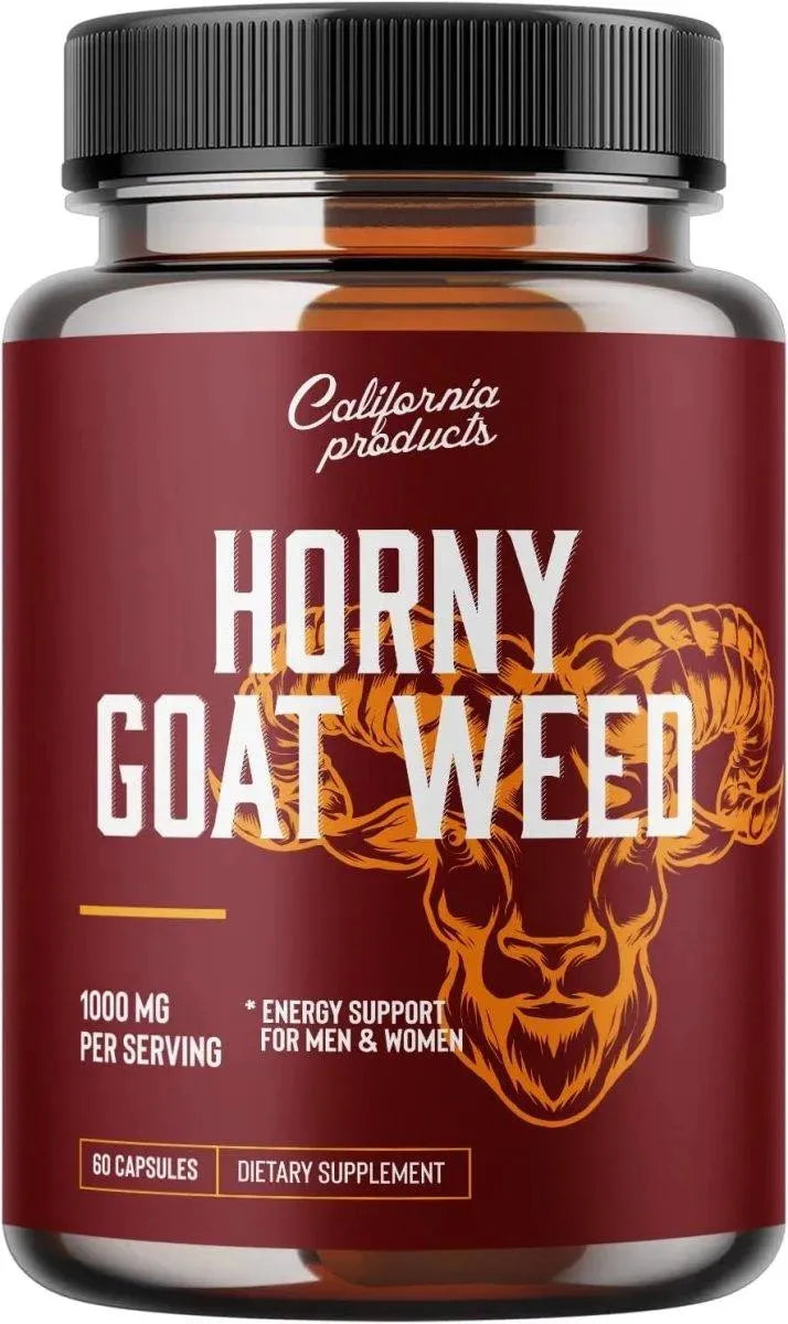 CALIFORNIA PRODUCTS - California Products Horny Goat Weed Complex 60 Capsulas - The Red Vitamin MX - Suplementos Alimenticios - {{ shop.shopifyCountryName }}