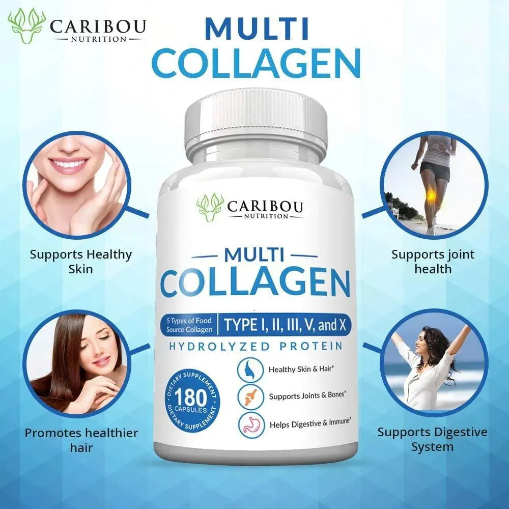 CARIBOU NUTRITION - Caribou Nutrition Multi Collagen 180 Capsulas - The Red Vitamin MX - Suplementos Alimenticios - {{ shop.shopifyCountryName }}